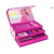 Coloring Case - BARBIE - set 52pcs in paper toolbox with handle - Toys